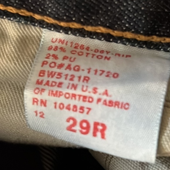 AG ADRIANO GOLDSCHMIED Tomboy relaxed Jean Shorts Size 29 - Picture 5 of 5